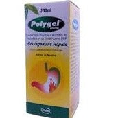 Polygel 200ml Suspension Treatment of Hyperacidity, Dyspepsia AIB Allied Product & PHARMACY Stores LTD