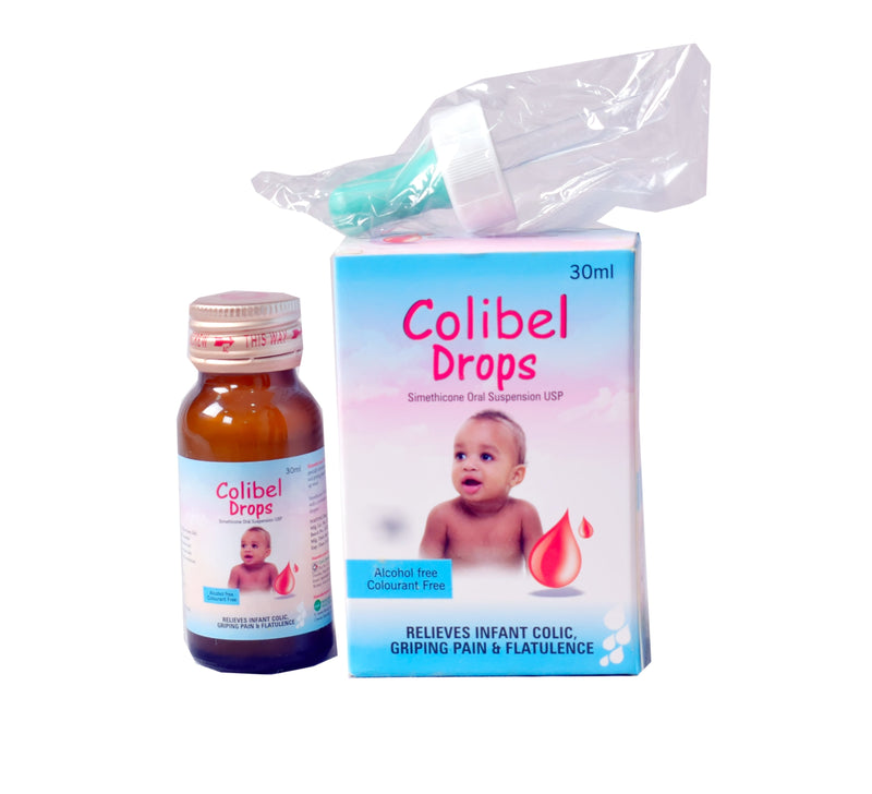Colibel Drops relieve infant colic gripping pain and flatulence AIB Allied Product & PHARMACY Stores LTD