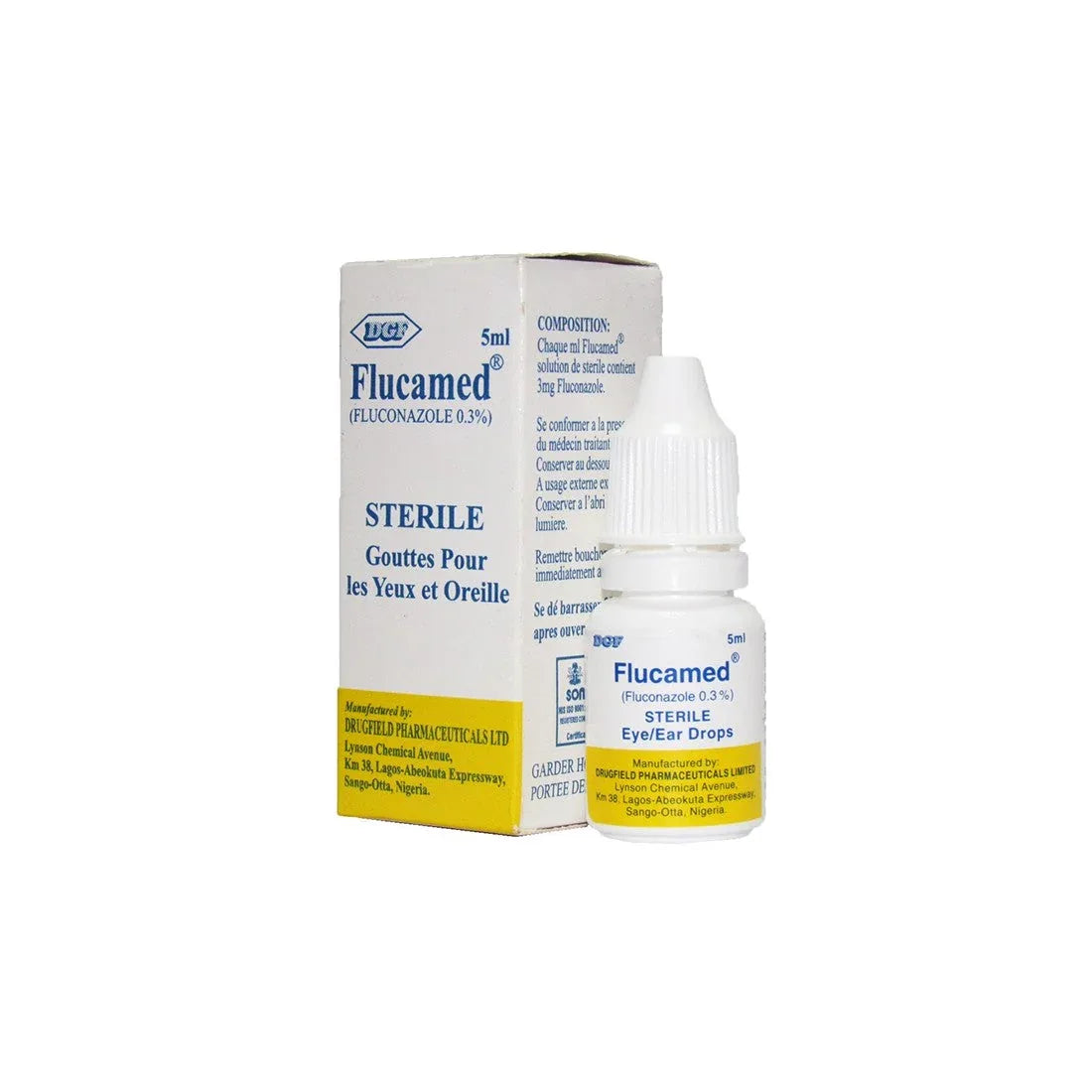 Flucamed Fluconazole Eye Drop treat fungal and yeast infections