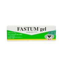 Fastum Gel ketoprofen 2.5% 50g AIB Allied Product & PHARMACY Stores LTD