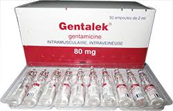 Gentalek Gentamacin Injection 10 Ampoules Treat serious bacterial infections AIB Allied Product & PHARMACY Stores LTD