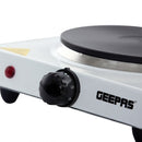 Geepas Single Hot Plate for flexible and precise table top cooking