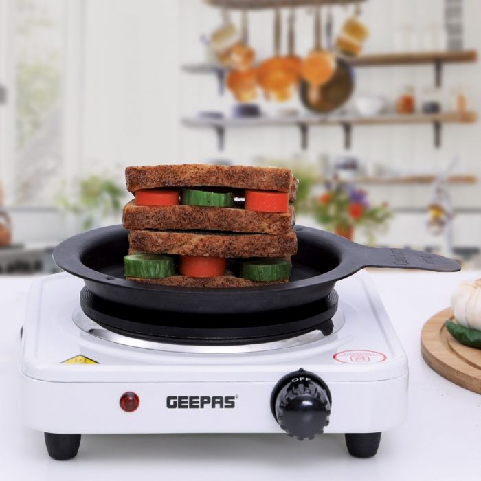 Geepas Single Hot Plate for flexible and precise table top cooking