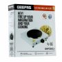 Geepas Single Hot Plate for flexible and precise table top cooking