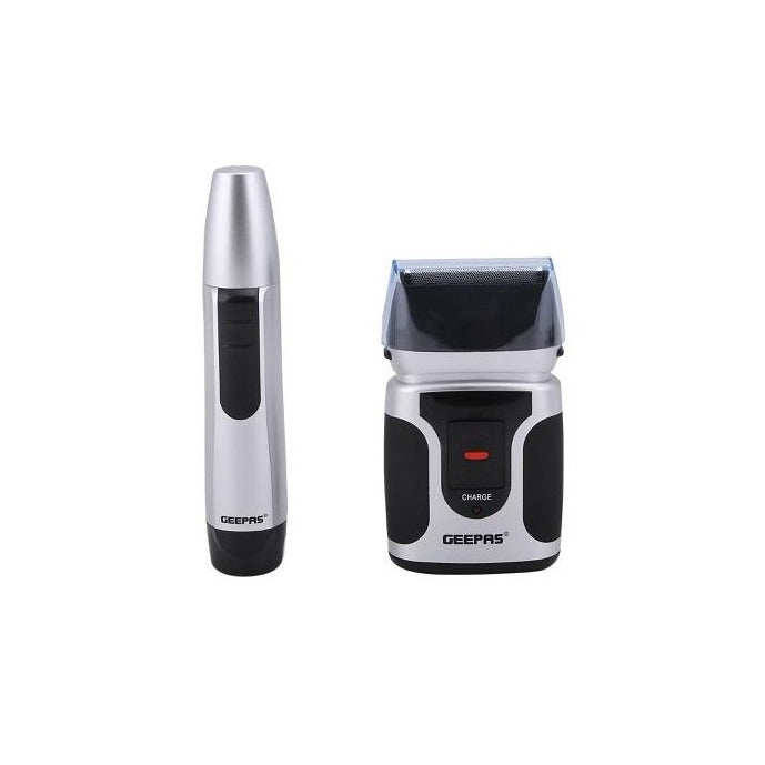 Rechargeable shaver and nose trimmer