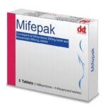 Mifepak Combipack of Mifepristone 200mg and Misoprostol 200mg Tablet AIB Allied Product & PHARMACY Stores LTD
