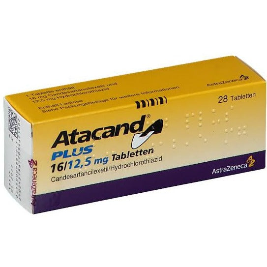 Atacand Plus 16/12.5mg Tablet candesartan cilexetil and hydrochlorothiazide Sweden AIB Allied Product & PHARMACY Stores LTD