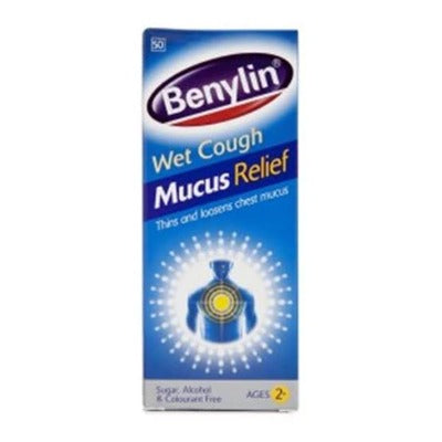 Benelyn Wet Cough Mucus Relief 100ML Get Rid of thick stubborn phlegm. AIB Allied Product & PHARMACY Stores LTD
