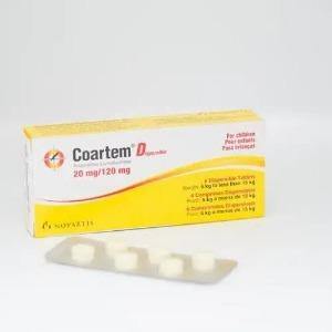 Coartem D 20/120 - Arthemether Lumefantrine Tablets Dispersible AIB Allied Product & PHARMACY Stores LTD
