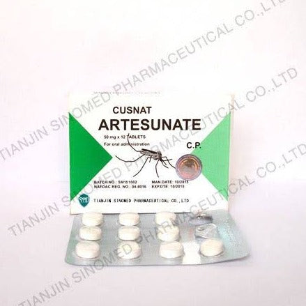 Cusnat Artesunat Anti-Malaria Tablet 50mg AIB Allied Product & PHARMACY Stores LTD