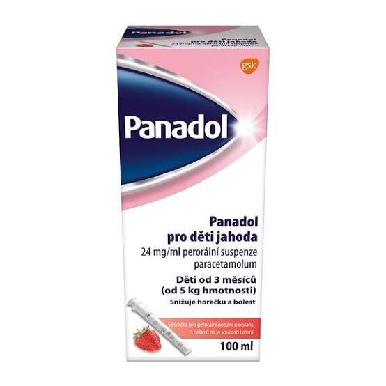 Panadol Suspension effective relief of fever and pain AIB Allied Product & PHARMACY Stores LTD