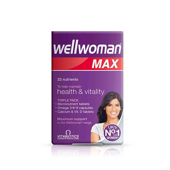 Wellwoman Max maintain health and vitality