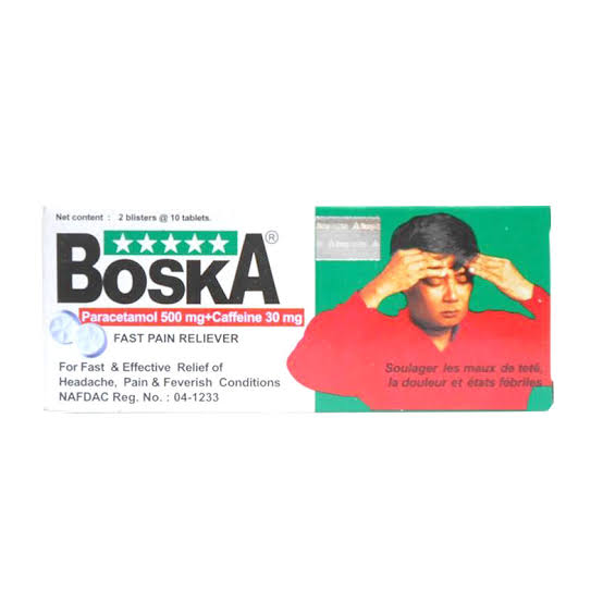 Boska Pain Relief AIB Allied Product & PHARMACY Stores LTD