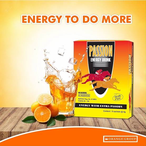 Passion Energy Drink AIB Allied Product & PHARMACY Stores LTD