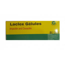 Laclox Capsules Ampicillin Cloxacillin 500mg AIB Allied Product & PHARMACY Stores LTD