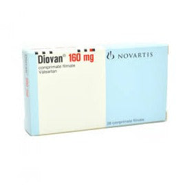 Diovan Valsertan 160mg 28 Tablet treat high blood pressure AIB Allied Product & PHARMACY Stores LTD