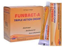 Fun Bacta Funbact A Anti-fungal Cream skin infection eczema and other conditions