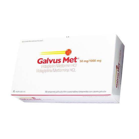 Galvus met 50mg/1000 Vidagliptin/Metformin AIB Allied Product & PHARMACY Stores LTD