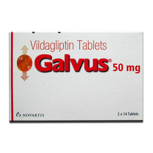 Galvus Vidagliptin 50mg Tablet 2 × 14 AIB Allied Product & PHARMACY Stores LTD