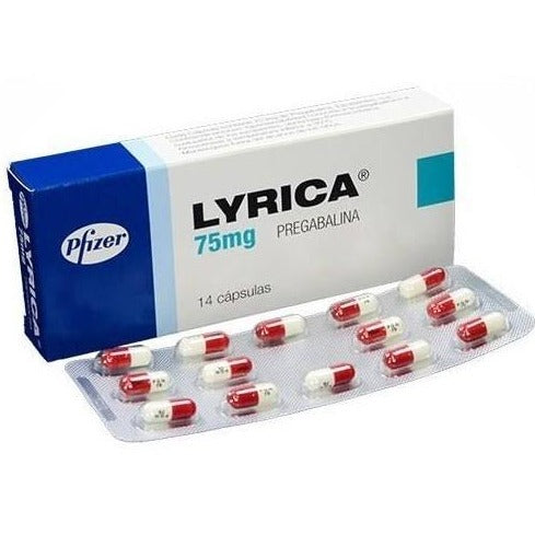 Lyrica Pregabalin 75mg used in neuropathy pain epilepsy neuralgia AIB Allied Product & PHARMACY Stores ltd