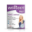 Wellteen Her Capsules 13 - 19 Years Help Maintain Vitality and Wellness AIB Allied Product & PHARMACY Stores LTD