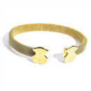 NEW TOUSES bear Jewelry Fashion Hot pendientes Alloy Letter Bracelet Chain Charm Bracelet Female Personality joyas anillo Kanozon.com