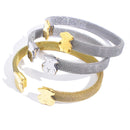 NEW TOUSES bear Jewelry Fashion Hot pendientes Alloy Letter Bracelet Chain Charm Bracelet Female Personality joyas anillo Kanozon.com