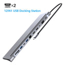 USB C Dock MST Dual HDMI Dual Screen Dual Display Adapter Hub, USB Type C Laptop Docking Station For Lenovo ThinkPad HP Dell XPS Kanozon.com