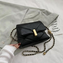 Vintage Chain Designer PU Leather Crossbody Bags For Women Kanozon.com