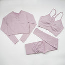 Seamless Yoga Set Women Workout Sportswear Gym Shipping From Abroad 20 Days