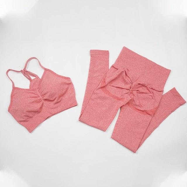 Seamless Yoga Set Women Workout Sportswear Gym Shipping From Abroad 20 Days
