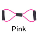 TPE 8 Word Fitness Yoga Gum Resistance Rubber Bands Shipping From Abroad 20 Days