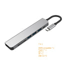 Rankman Type C to HDMI-compatible 4K USB-C 3.0 Adapter Hub for MacBook Samsung S20 Dex Huawei P30 Dock Xiaomi 10 Projector TV Kanozon.com