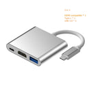 Rankman Type-C to 4K HDMI-compatible VGA USB C 3.0 Hub Adapter for MacBook Nintendo Samsung S20 Dex Huawei Matebook Xiaomi 10 TV Kanozon.com