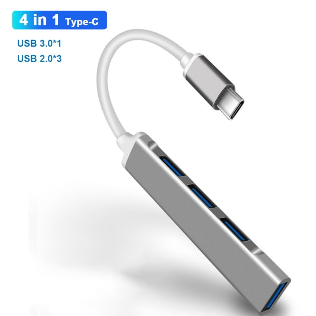 USB C Hub 8 In 1 Type C 3.1 To 4K HDMI Adapter with RJ45 SD/TF Card Reader PD Fast Charge Thunderbolt 3 USB Dock for MacBook Pro Kanozon.com