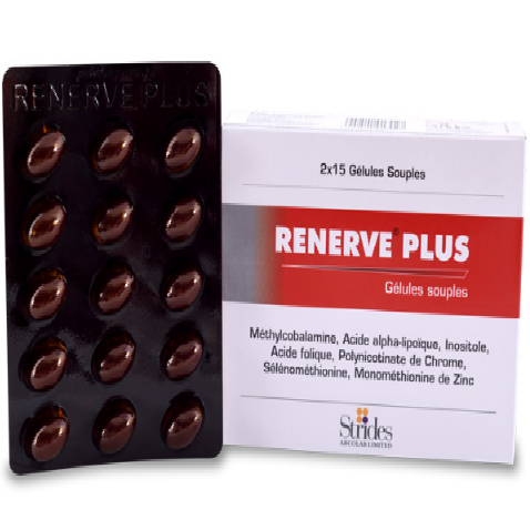 Renerve Plus Softgel Capsules AIB Allied Product & PHARMACY Stores LTD
