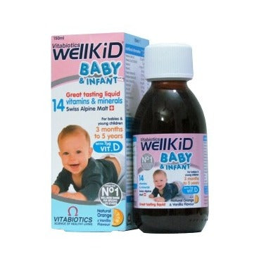 Wellkid Baby Vitamins Minerals improve nutritional well being ...