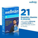 Wellman Vitamins Mineral Supplement original capsules AIB Allied Product & PHARMACY Stores LTD